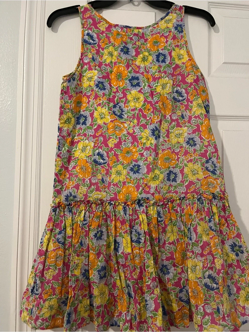 Ralph Lauren Multicolor Floral Tiered Dress